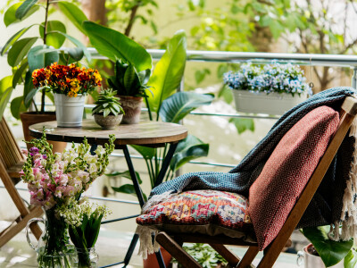 Maak van uw balkon een groene oase